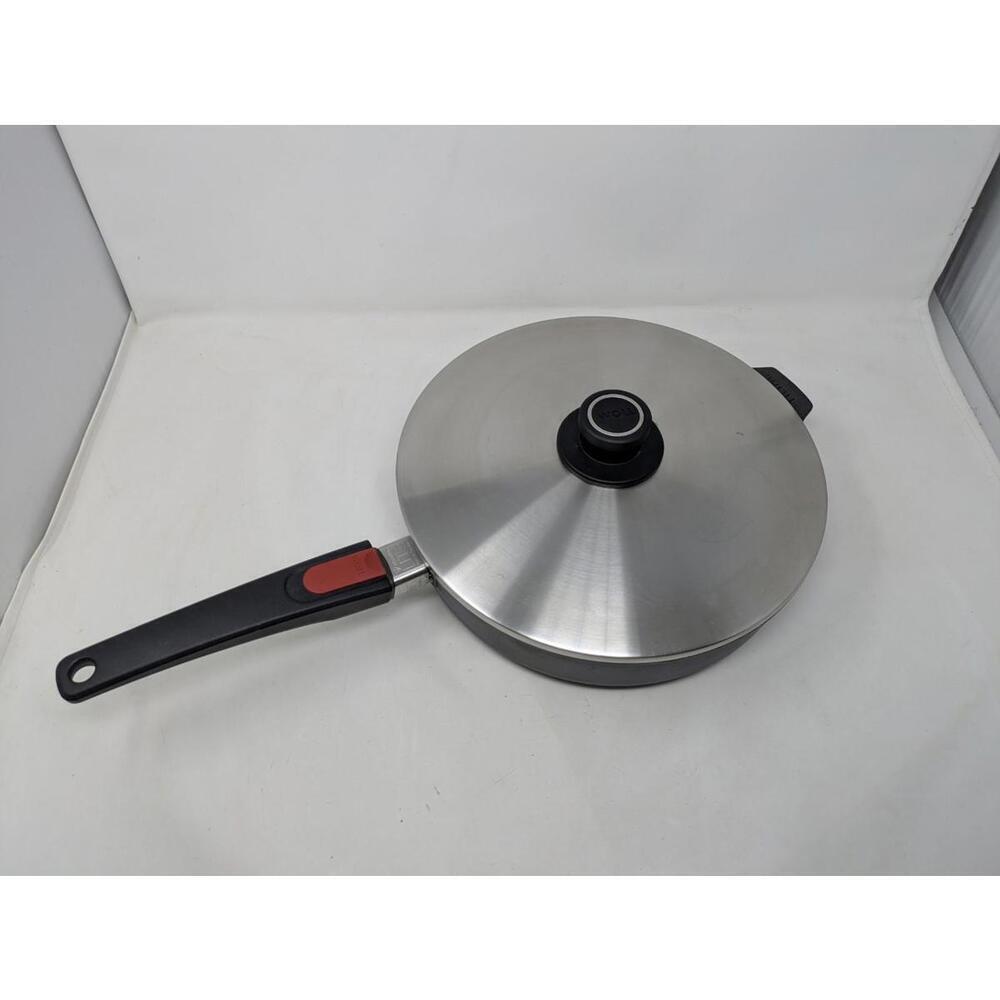 Woll Diamond Lite Induction 11" Fry Pan Detachable Handle Vented Lid- Steel Lid